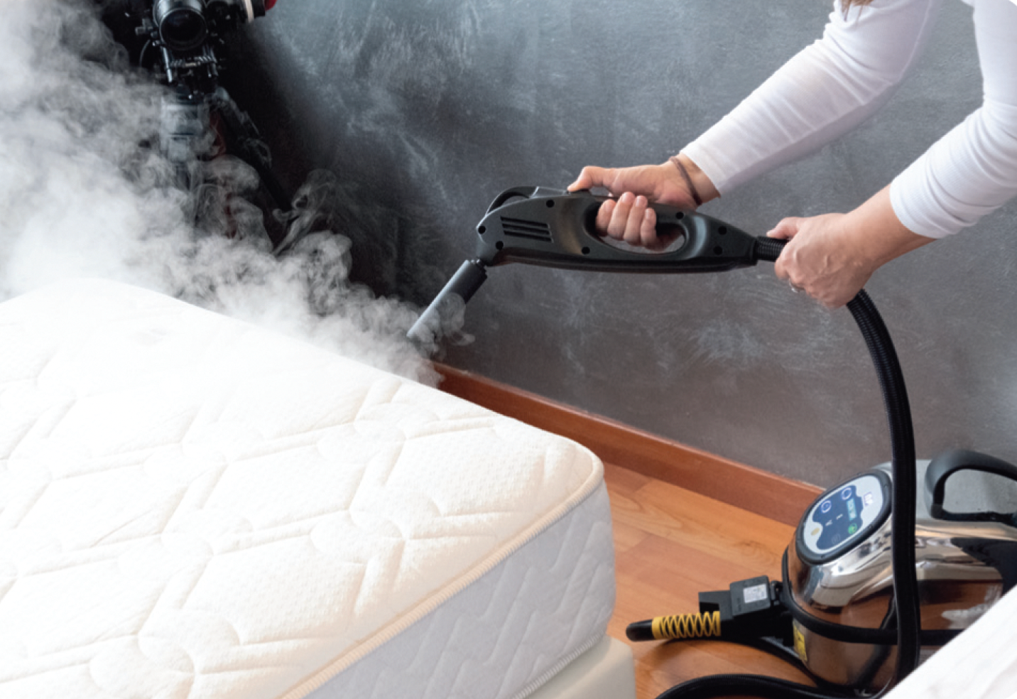 Tuyau Steam X chauffant – Accessoire professionnel pour nettoyeur vapeur anti-punaises de lit
