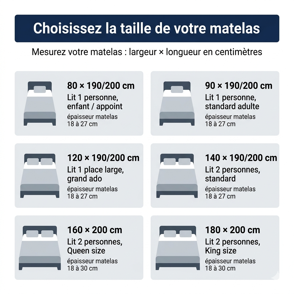 Housse anti-punaises de lit – Protection intégrale 6 faces