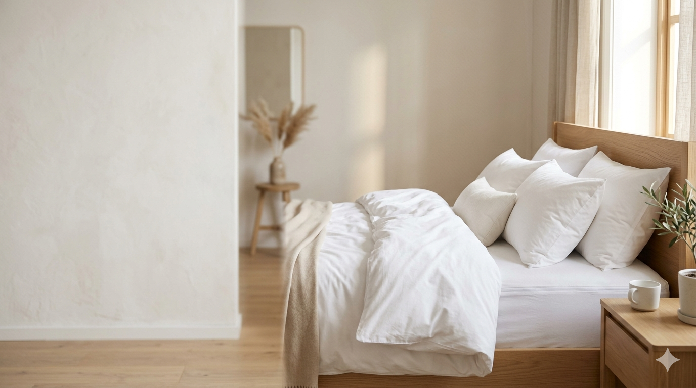 Chambre avec literie SAFELIT — protection anti-punaises de lit