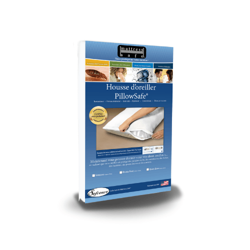 Housse d'oreiller anti-punaises de lit par Mattress Safe